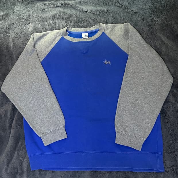 XL) Stussy Reglan Crewneck