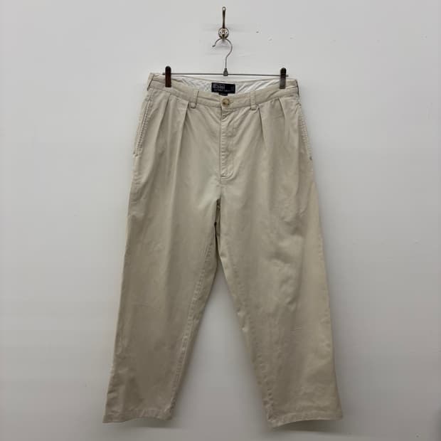 폴로 랄프로렌 베이지 면바지 32