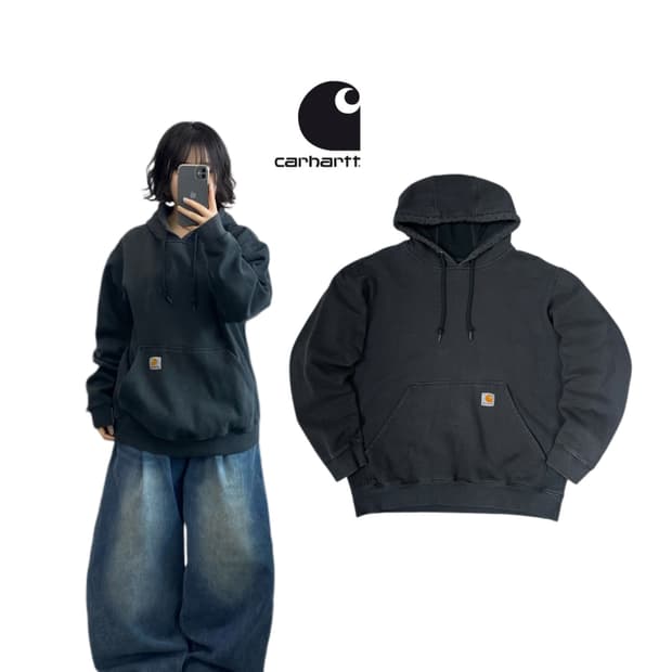 칼하트 오버핏 후드티