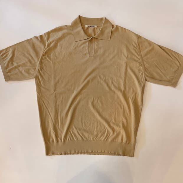 AURALEE Super High Gauge Cotton Knit