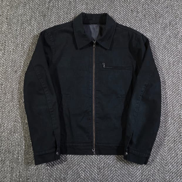 무신사 스탠다드 코튼 집업 워크 자켓

