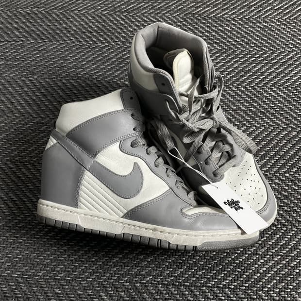 나이키 덩크 하이 레트로 화이트 플래티넘 스니커즈 o 3846