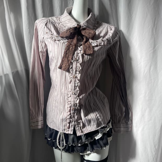 Axes femme blouse 엑시즈팜 블라우스