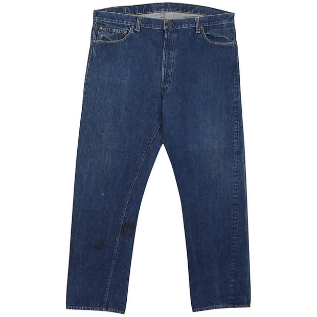 1960s USA 리바이스 505 데님 팬츠 빅E 66전기 빈티지 미제