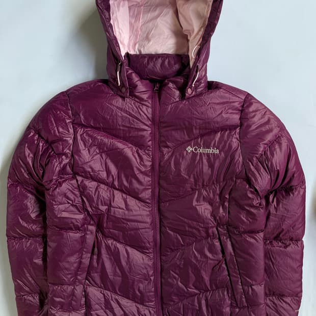 컬럼비아 구스다운 패딩