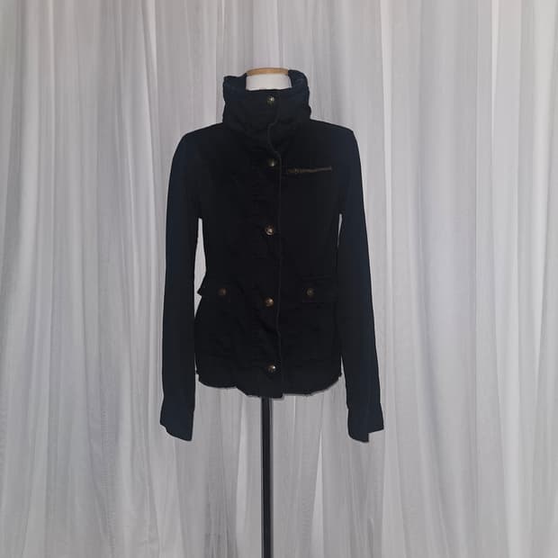 skybomber 스카이봄버 y2k 2000s 다크네이비 야상 자켓