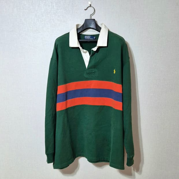 90s 폴로 럭비셔츠