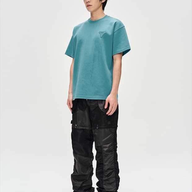 하자없음) 앤더슨벨 스툴 유니섹스 스툴 패치 로고 티셔츠 XL