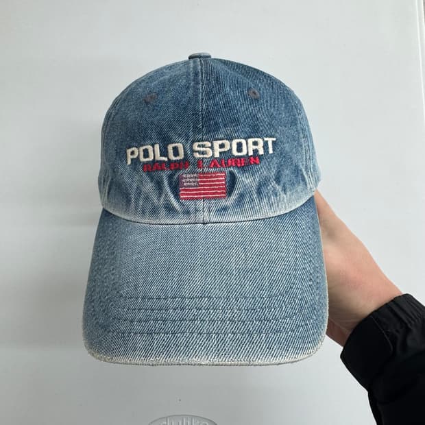 폴로 볼캡 
