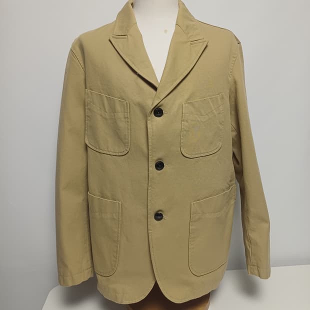 [L] 유니폼브릿지 체인지 버튼 워크 자켓 (Beige)