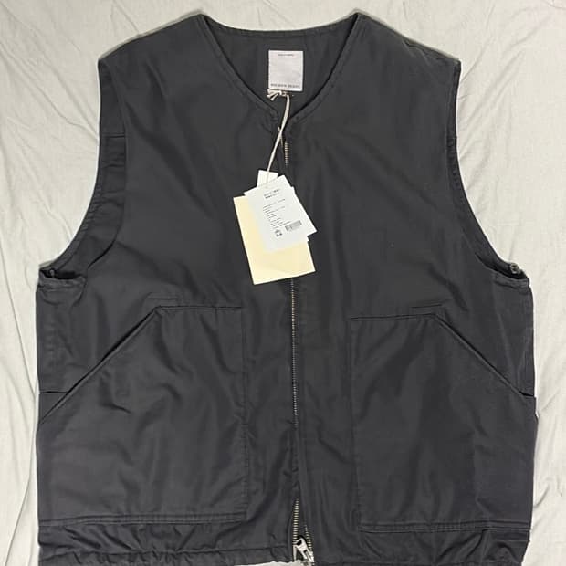 폴리테루 휴먼인덱스 조끼 블랙 3사이즈