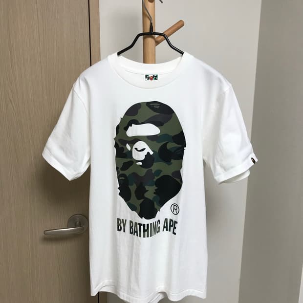 베이프 카모 반팔 Tshirt