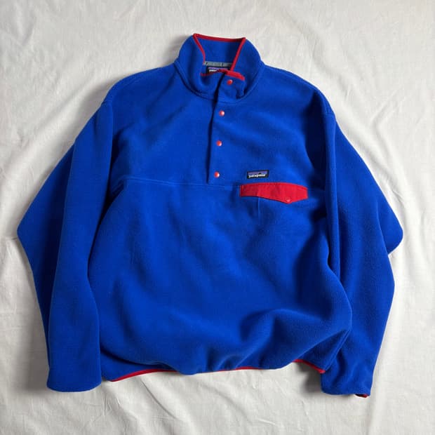 Patagonia 파타고니아 패세지 블루 헤비웨이트 신칠라 플리스 L