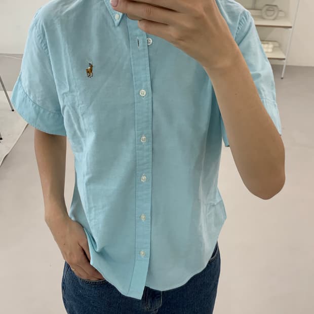 폴로 랄프로렌 여성 반팔 셔츠 블라우스 6