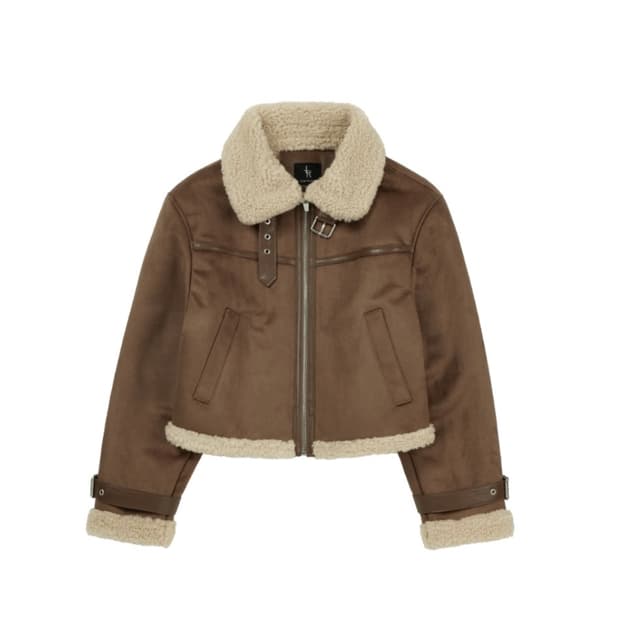 레더리 |  스웨이드 무스탕 자켓