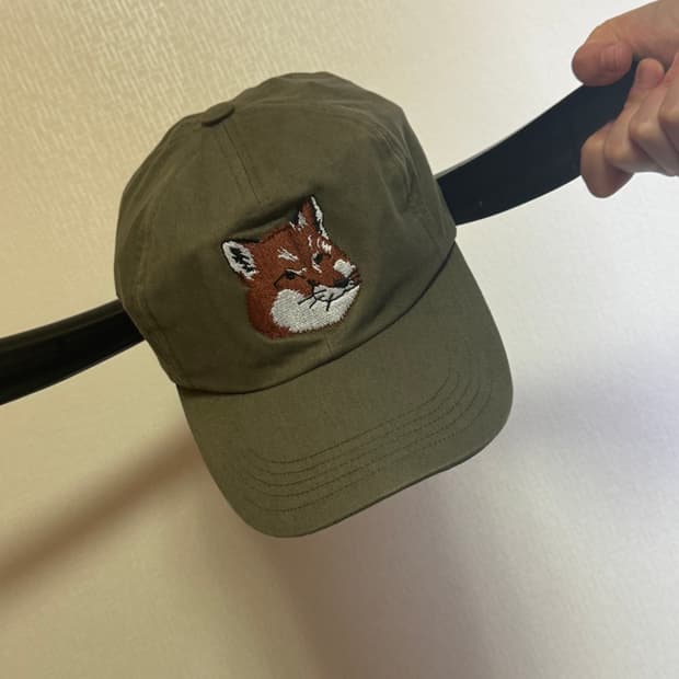 메종키츠네 모자