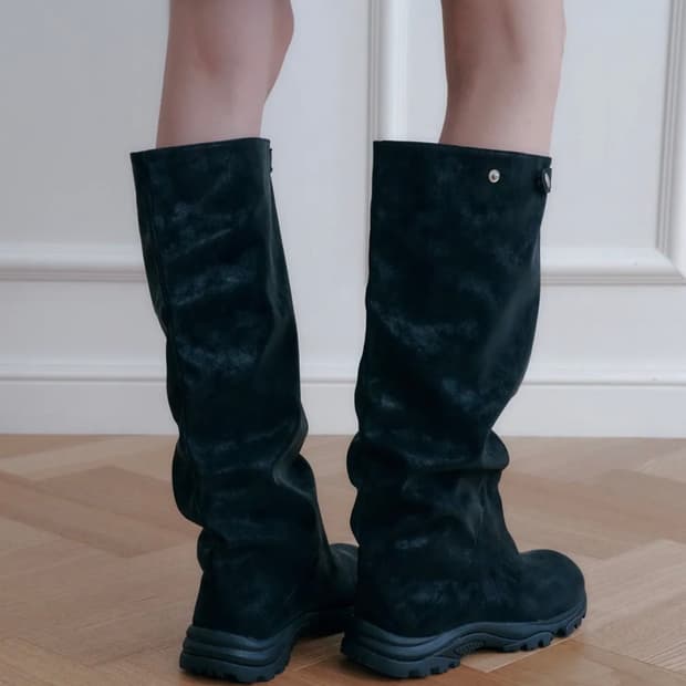 새상품) 솔트앤초콜릿 이베르 롱부츠 245