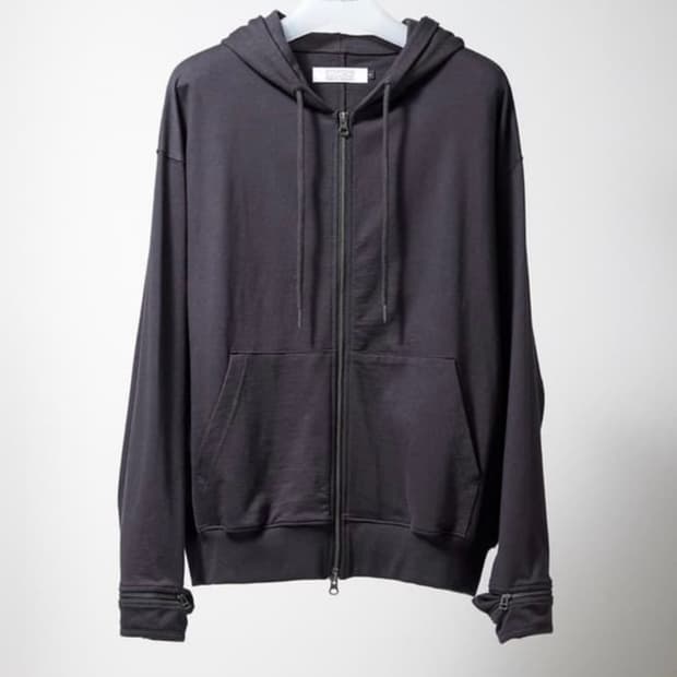 4) 해칭룸 복서 후드집업 퍼플차콜 