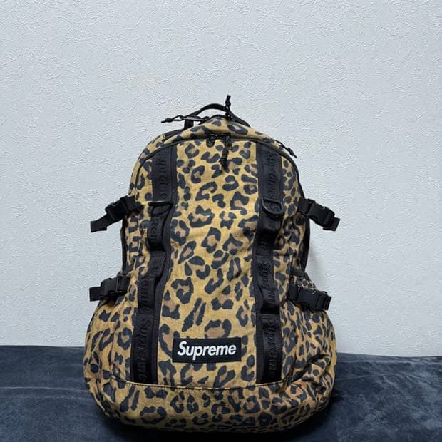 20FW 슈프림 백팩 레오파드