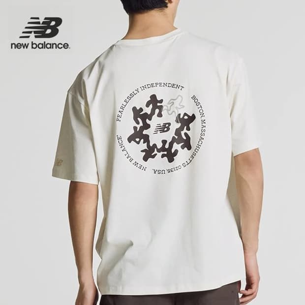 뉴발란스 / 런앤노바 반팔티 (XL)