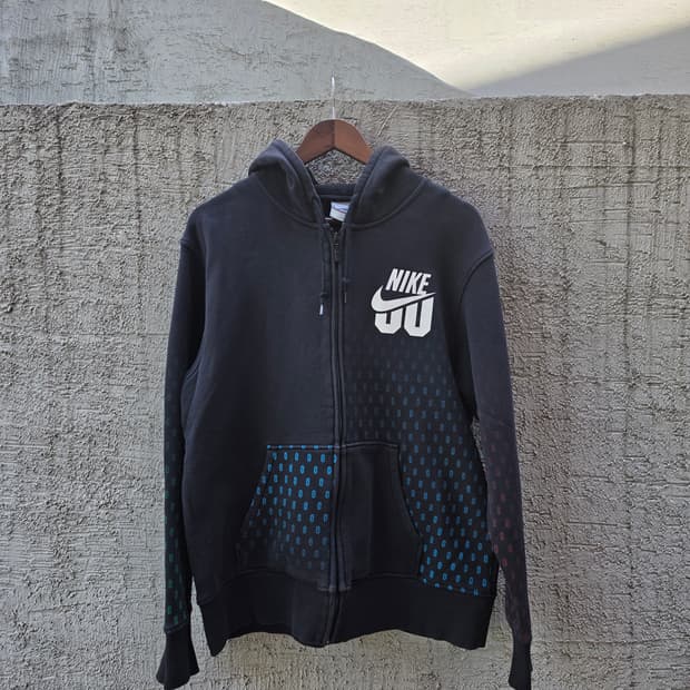 #나이키 땡땡이 후드집업  XL (105)사이즈