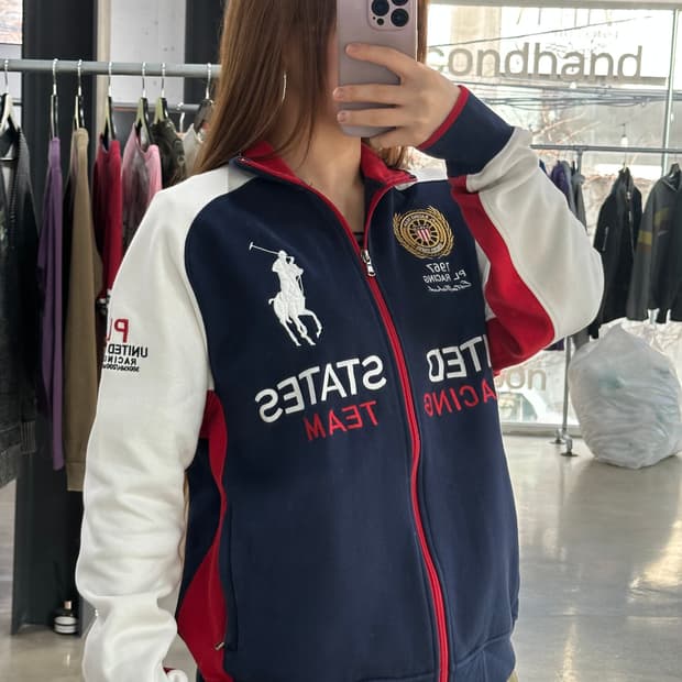 폴로랄프로렌 빅포니 US 레이싱 져지집업