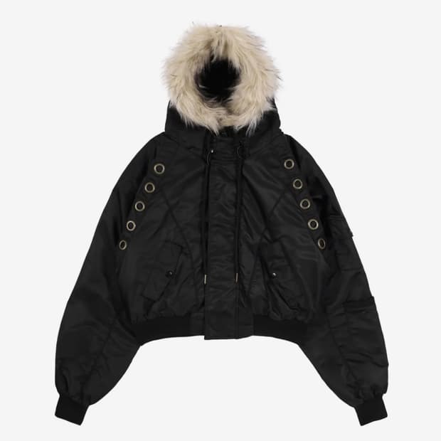 팬시클럽 아일렛 퍼 MA-1