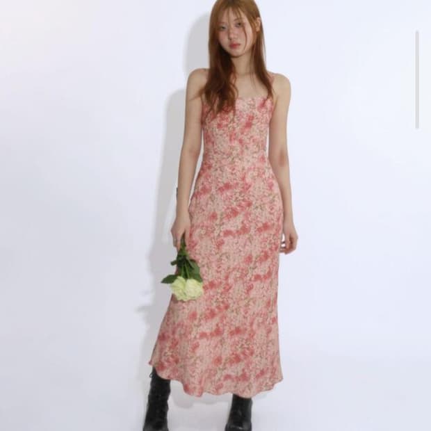 루루서울 Margaret Slim Fit Dress 