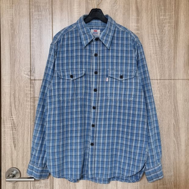 리바이스 체크셔츠 