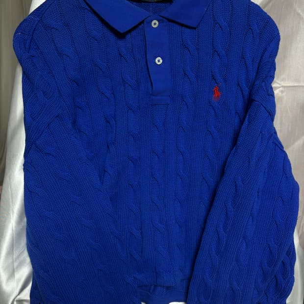 폴로 카라 니트