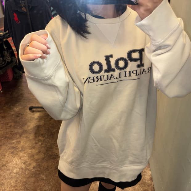 폴로랄프로렌 라운드넥 스웨트셔츠