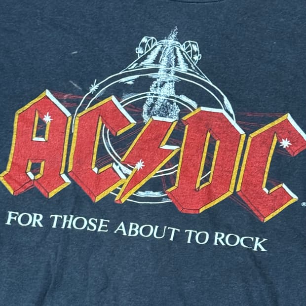 AC/DC 81-82 오리지널 투어티 (80s USA)