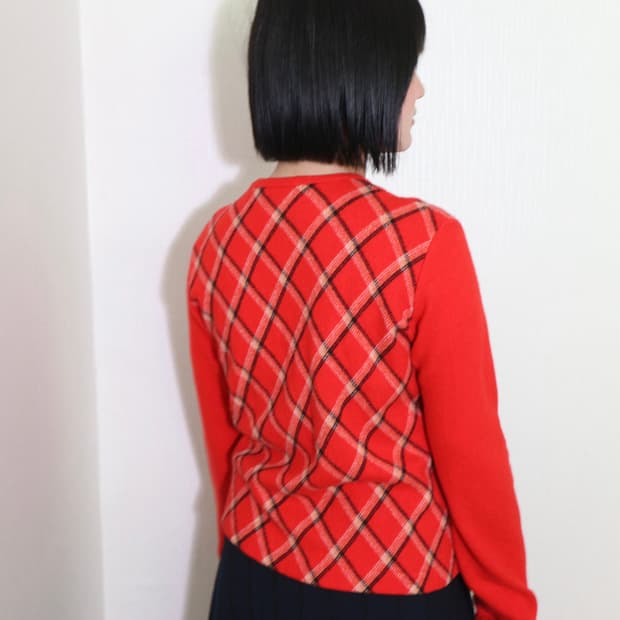 Tricot 2001 Red knit
