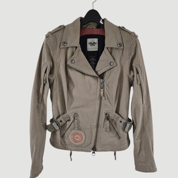 [XS]할리 데이비슨 여자 라이딩 바이커 자켓