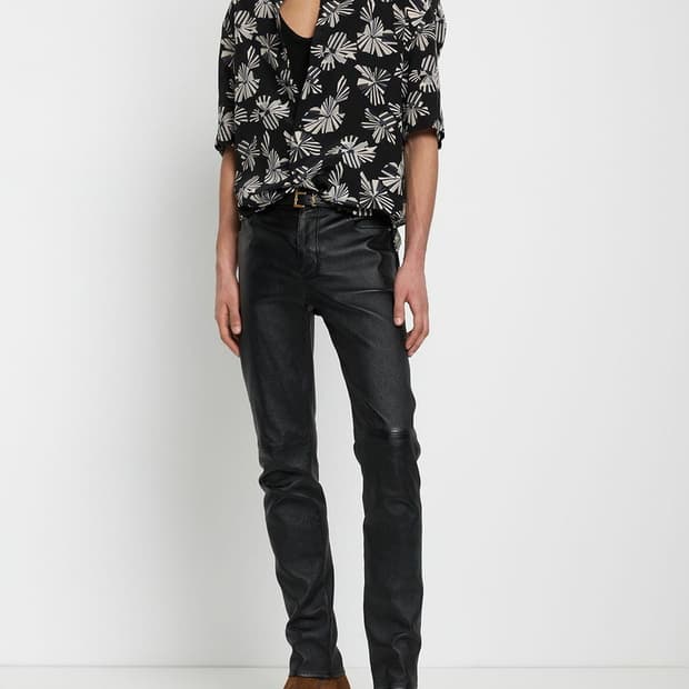 [BTS 정국님 착용] 생로랑 22ss 오리가미 실크 셔츠