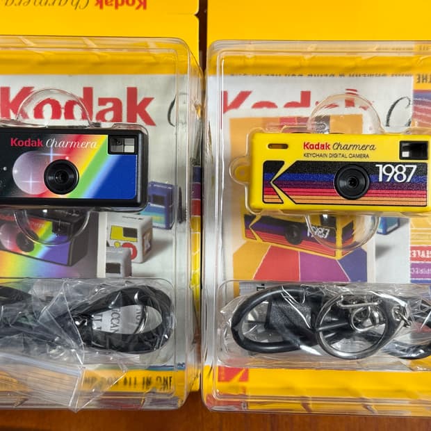 코닥 차메라 (노랑+검정) 디지털카메라