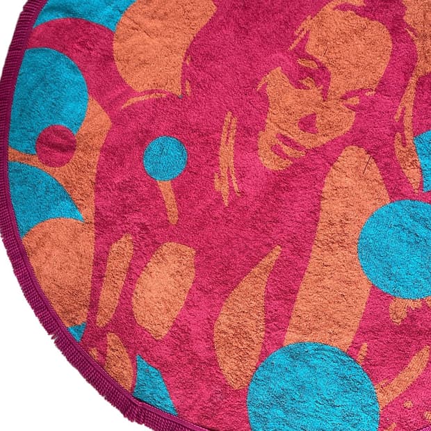 (*.rare) Hysteric Glamour Rug /dia 130cm