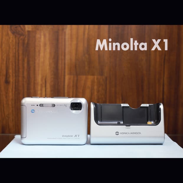 레어 <A+급> 미놀타 디미지 x1 실버 빈티지 디카