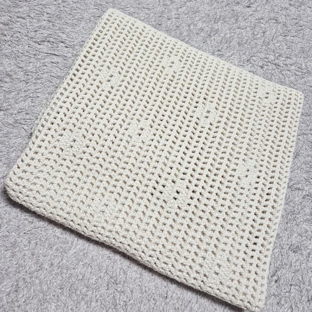 핸드메이드 손뜨개러그