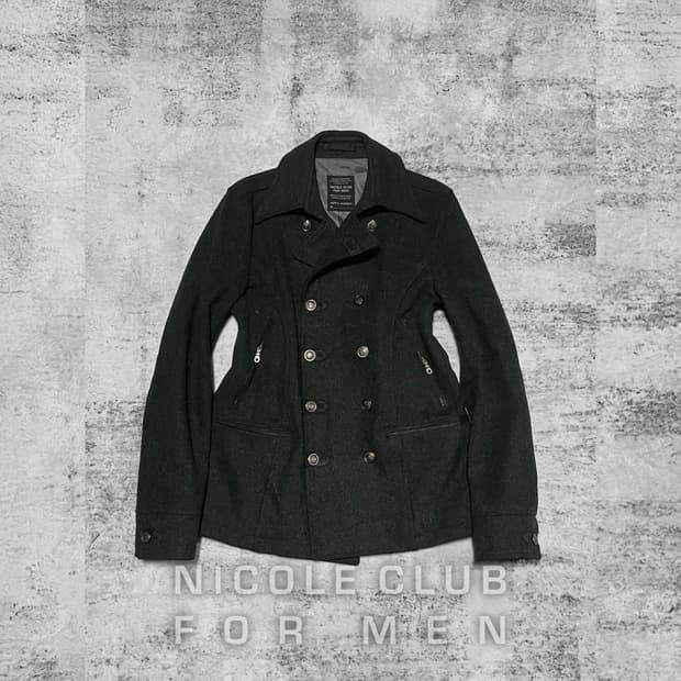 (nicole club for men) 00's wool jacket 