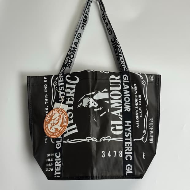 히스테릭글래머 잭다니엘 오마주 쇼퍼백 타프백 가방