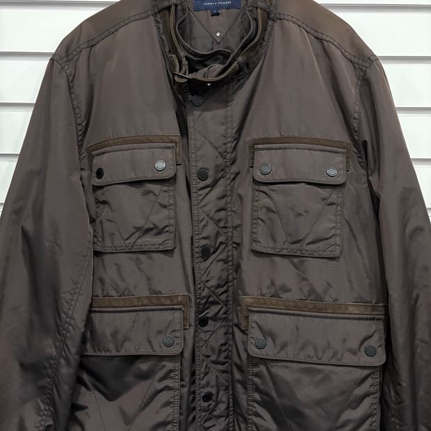 타미힐피거 남성 브라운 자켓 L