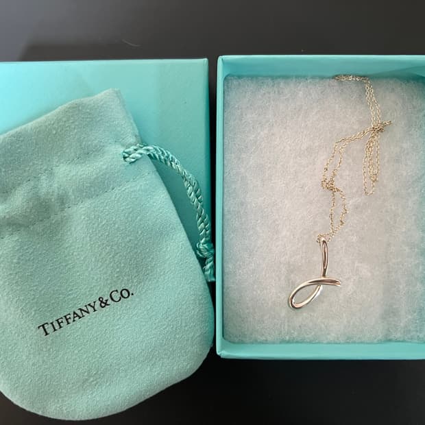 티파니 엘사 퍼레티 알파벳 펜던트 J