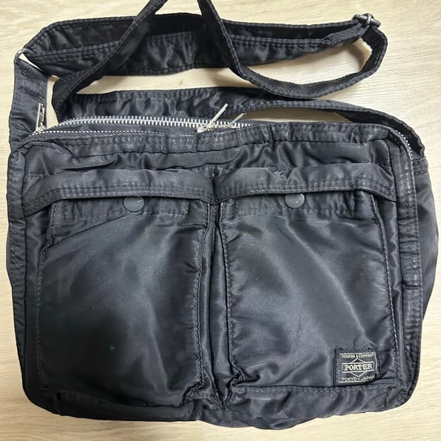 PORTER 요시다 포터 탱커 숄더백 블랙 L