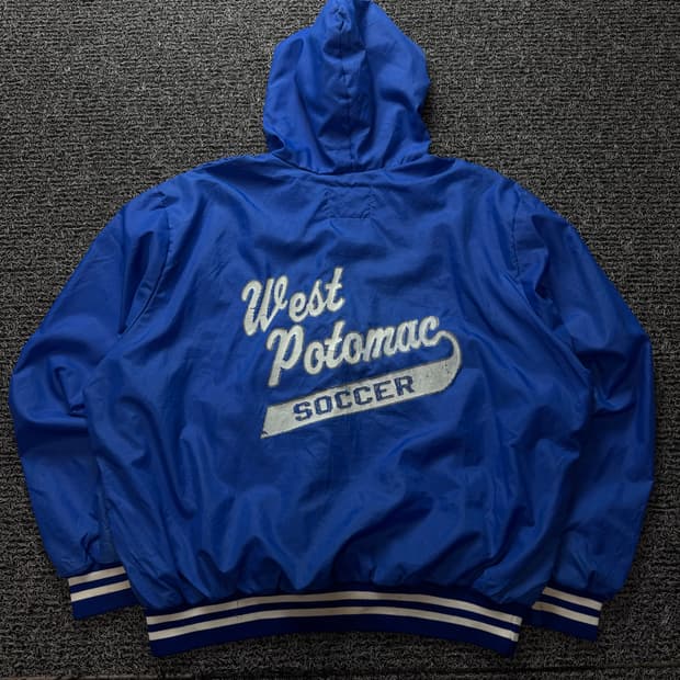 90s 나이키 센터 스우시 올드스쿨 후드 아노락 웜업 1345