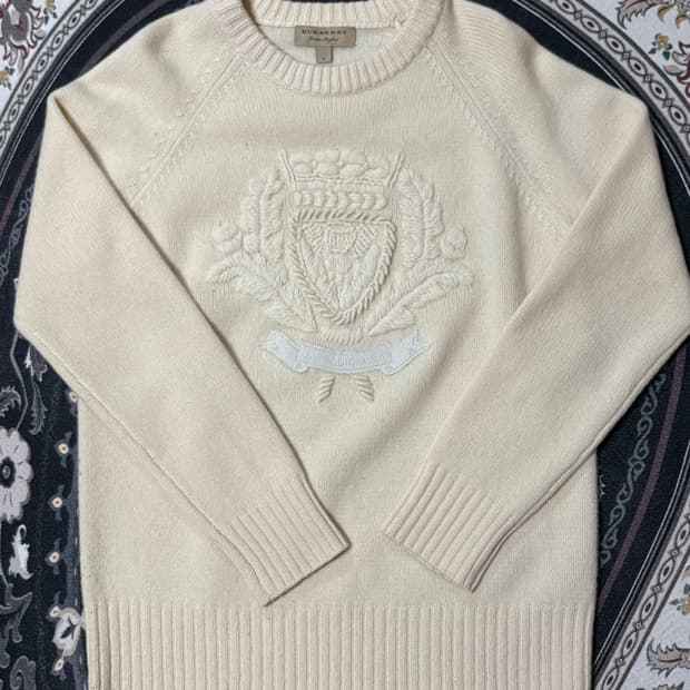 버버리니트 남녀공용 m size