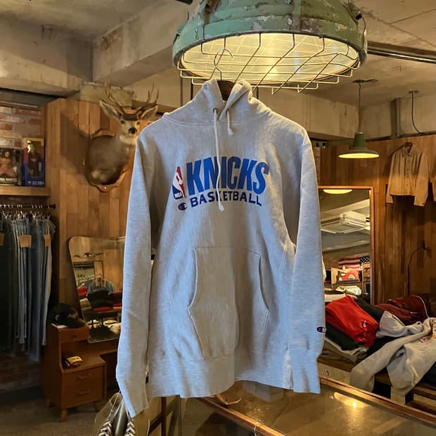 90s USA 빈티지 챔피온 리버스위브 후드 스웻 셔츠