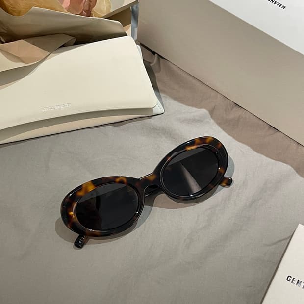 젠틀 몬스터 x 메종 마르지엘라 호피 안경