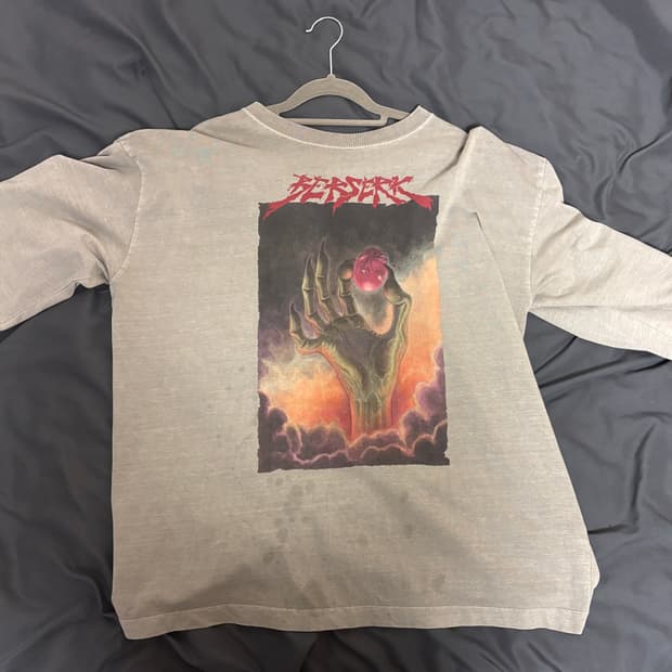 4) 폴리테루X베르세르크 롱슬리브 그레이