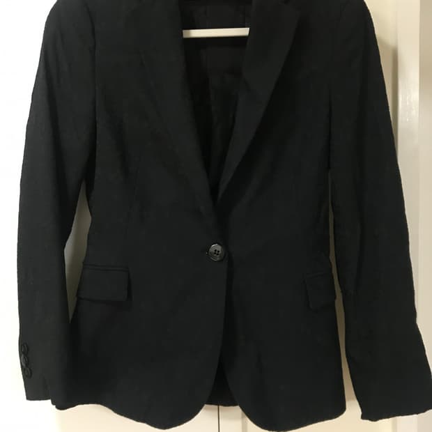 자라 블랙 블레이저 자켓